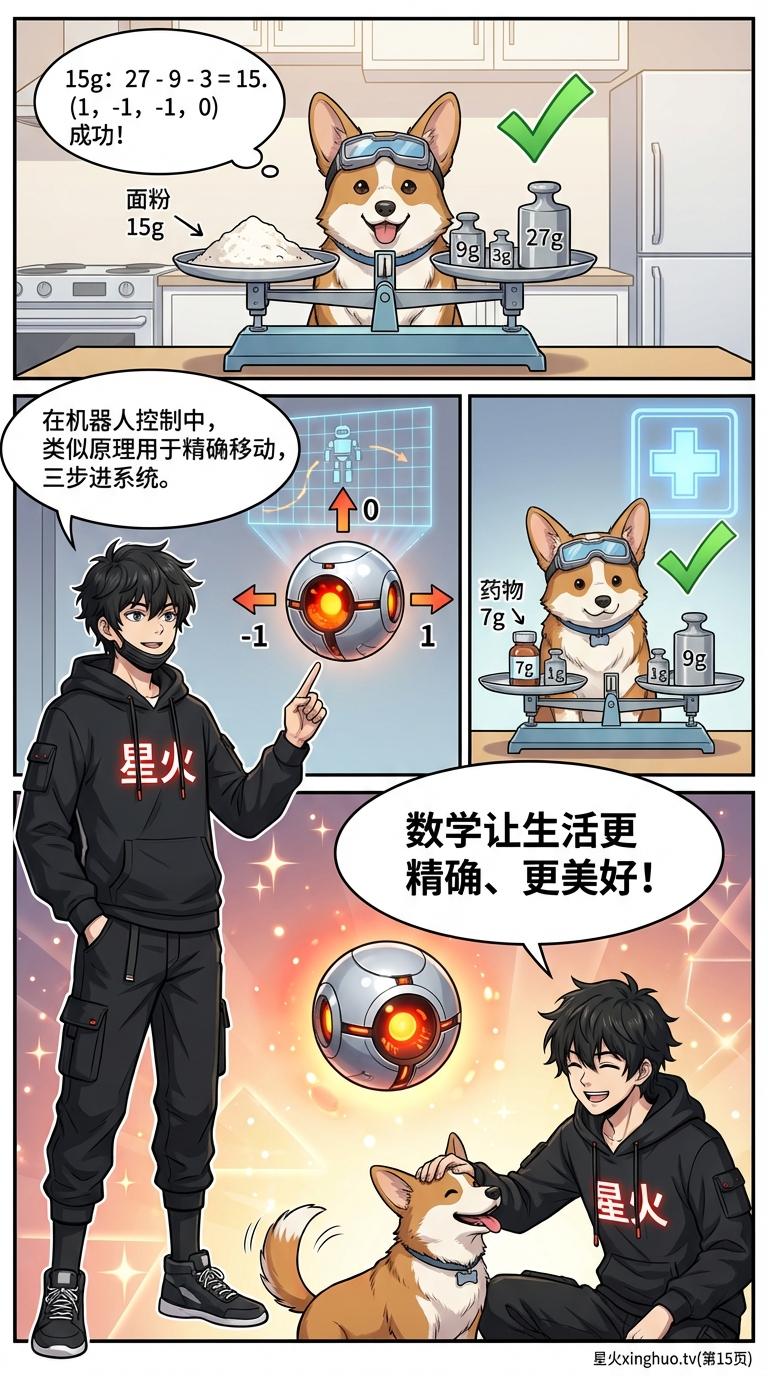 天平称重问题详解与进制转换技巧 | 小学数学思维教学 - 第 15 页