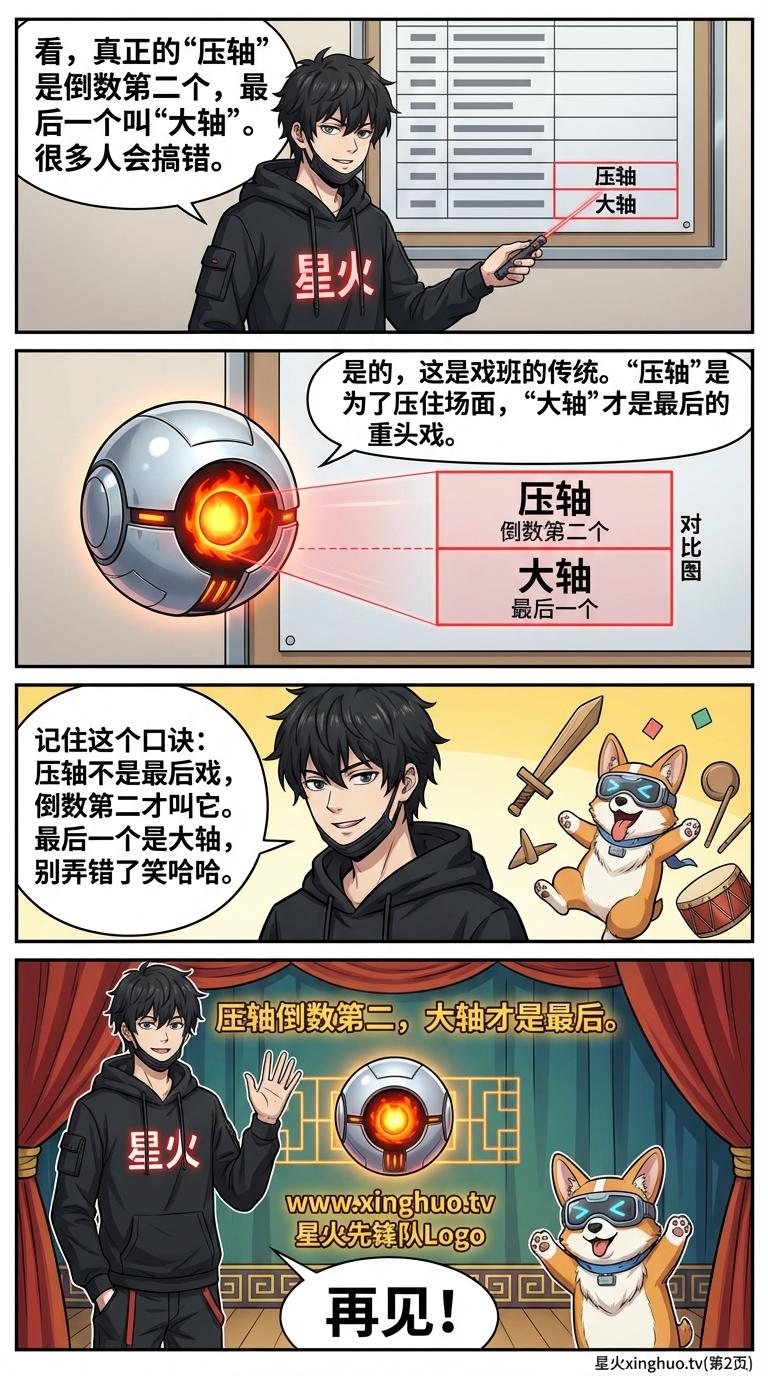 “压轴”是什么意思？详解压轴戏的由来、正确用法与常见误区 | 语文文化常识 - 第 2 页