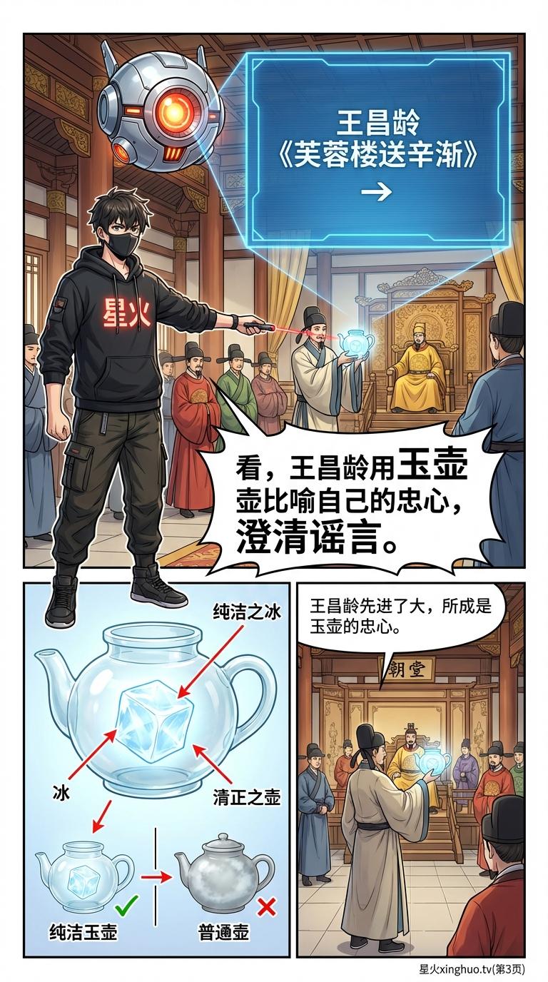 王昌龄“一片冰心在玉壶”全诗解析：芙蓉楼送辛渐背景与赏析 - 第 3 页