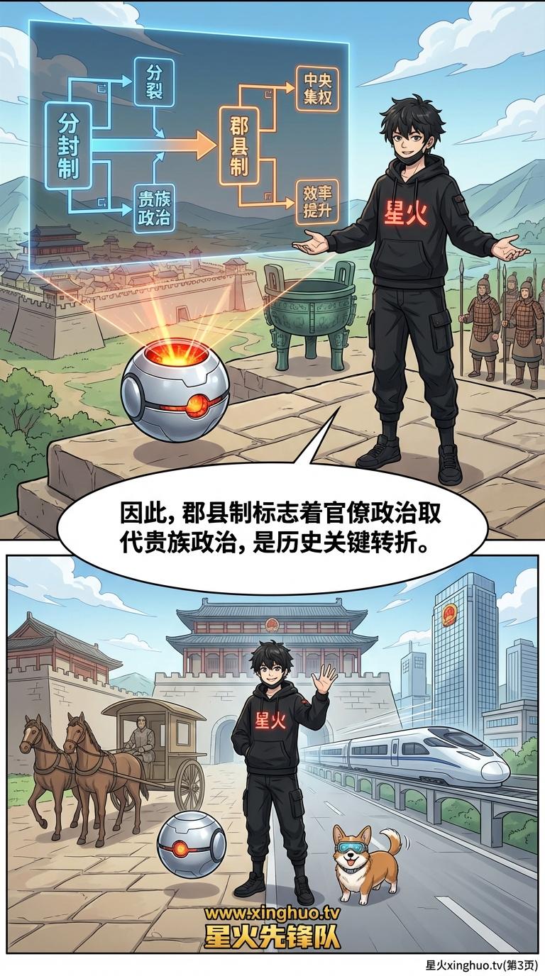 分封制与郡县制的区别与联系：核心知识点详解与对比图表 | 历史教学 - 第 3 页