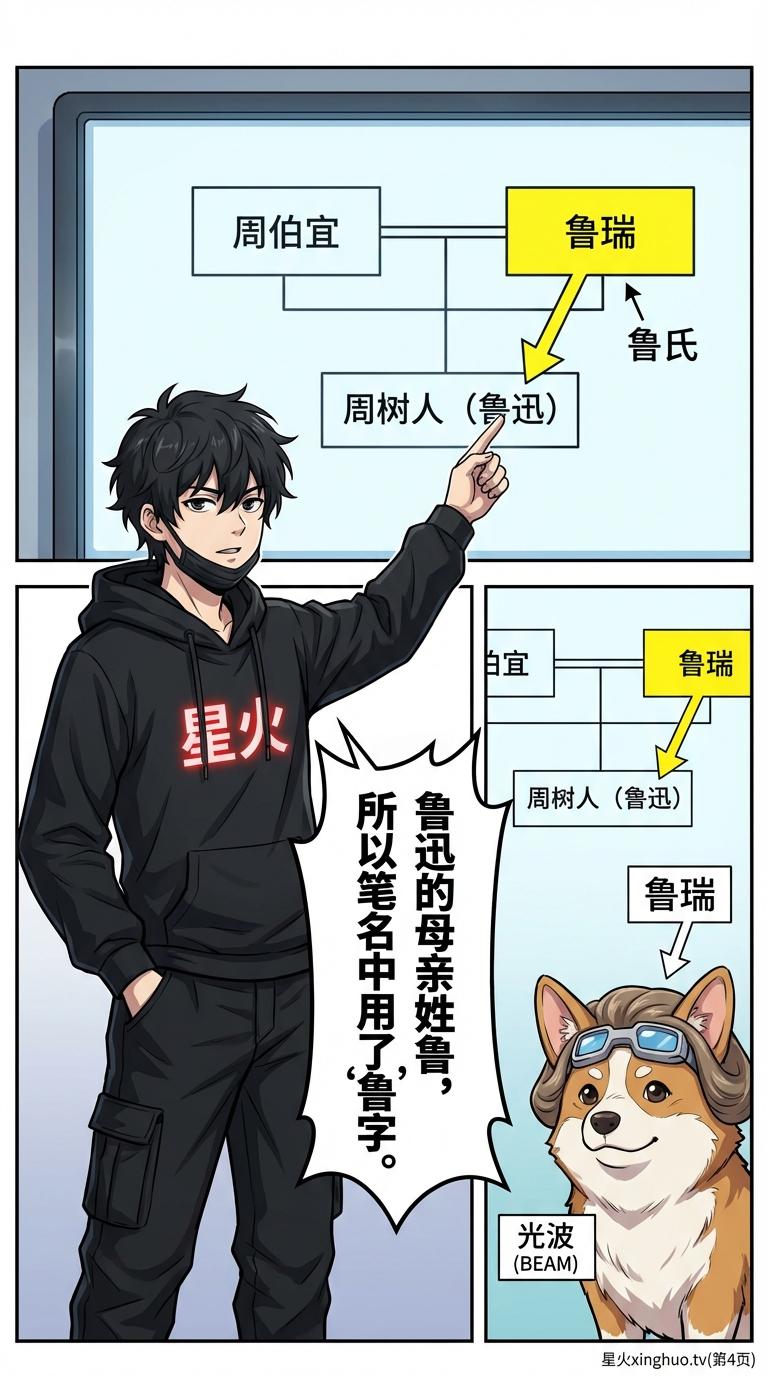 鲁迅为什么姓周？笔名与真名周树人的关系解析 | 历史语文知识 - 第 4 页