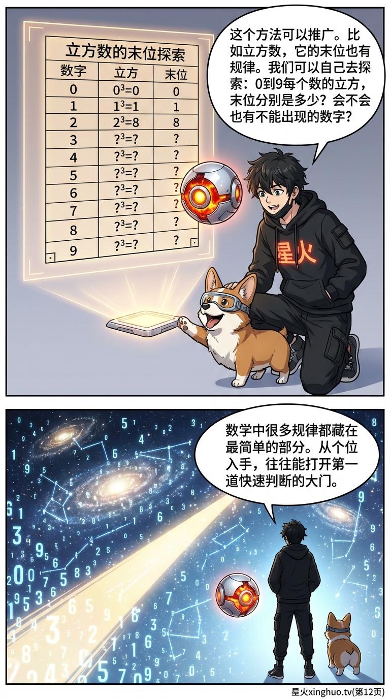 完全平方数的尾数特征：数字性质与规律详解（教学指南） - 第 11 页