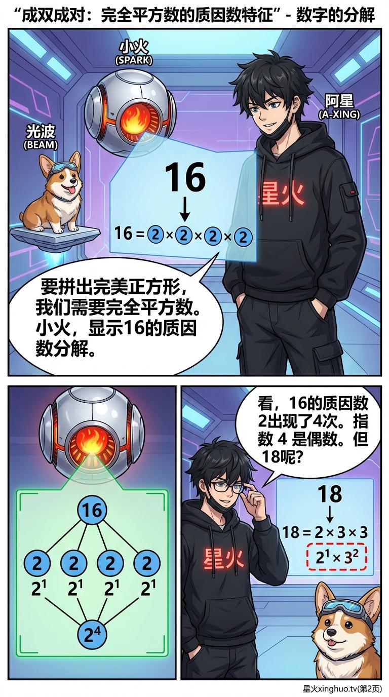 完全平方数的质因数特征：证明、例题与判定方法详解 - 第 2 页