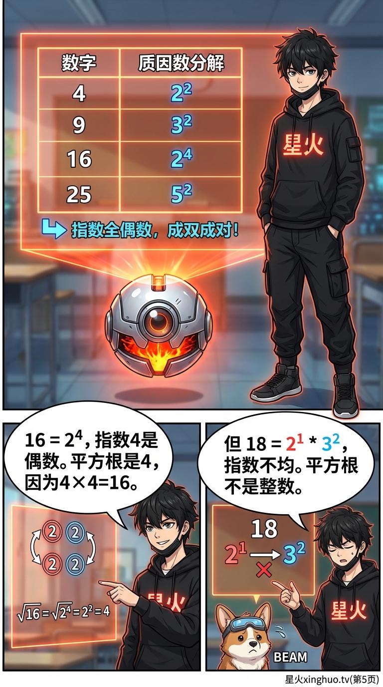 完全平方数的质因数特征：证明、例题与判定方法详解 - 第 5 页