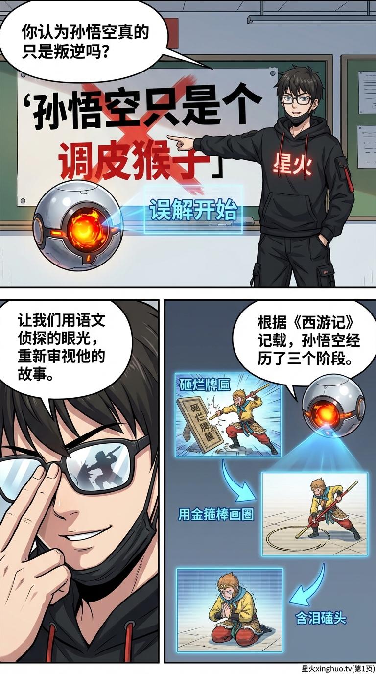 孙悟空人物分析：从叛逆到成佛的成长历程解读 | 西游记文学专题