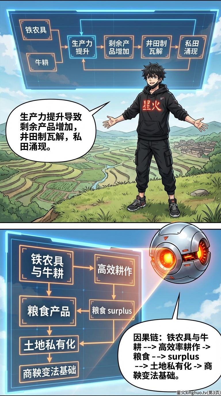 春秋战国铁农具与牛耕技术详解：生产力变革的关键因素 | 历史教学 - 第 3 页