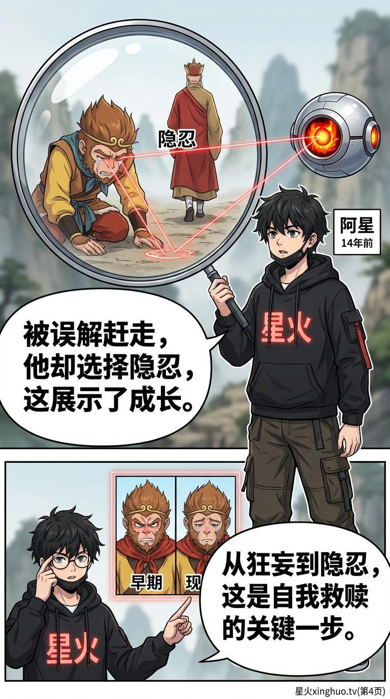 孙悟空人物分析：从叛逆到成佛的成长历程解读 | 西游记文学专题 - 第 4 页