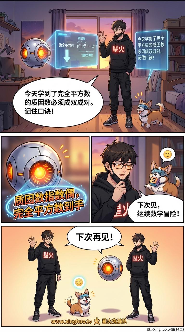 完全平方数的质因数特征：证明、例题与判定方法详解 - 第 14 页