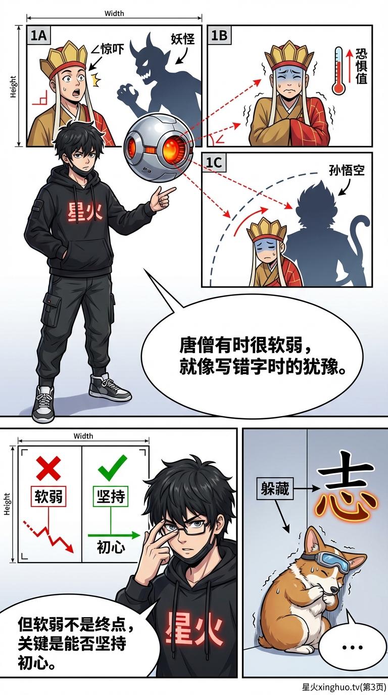 唐僧意志力分析：心理学解读与语文考点解析 | 西游记人物研究 - 第 3 页