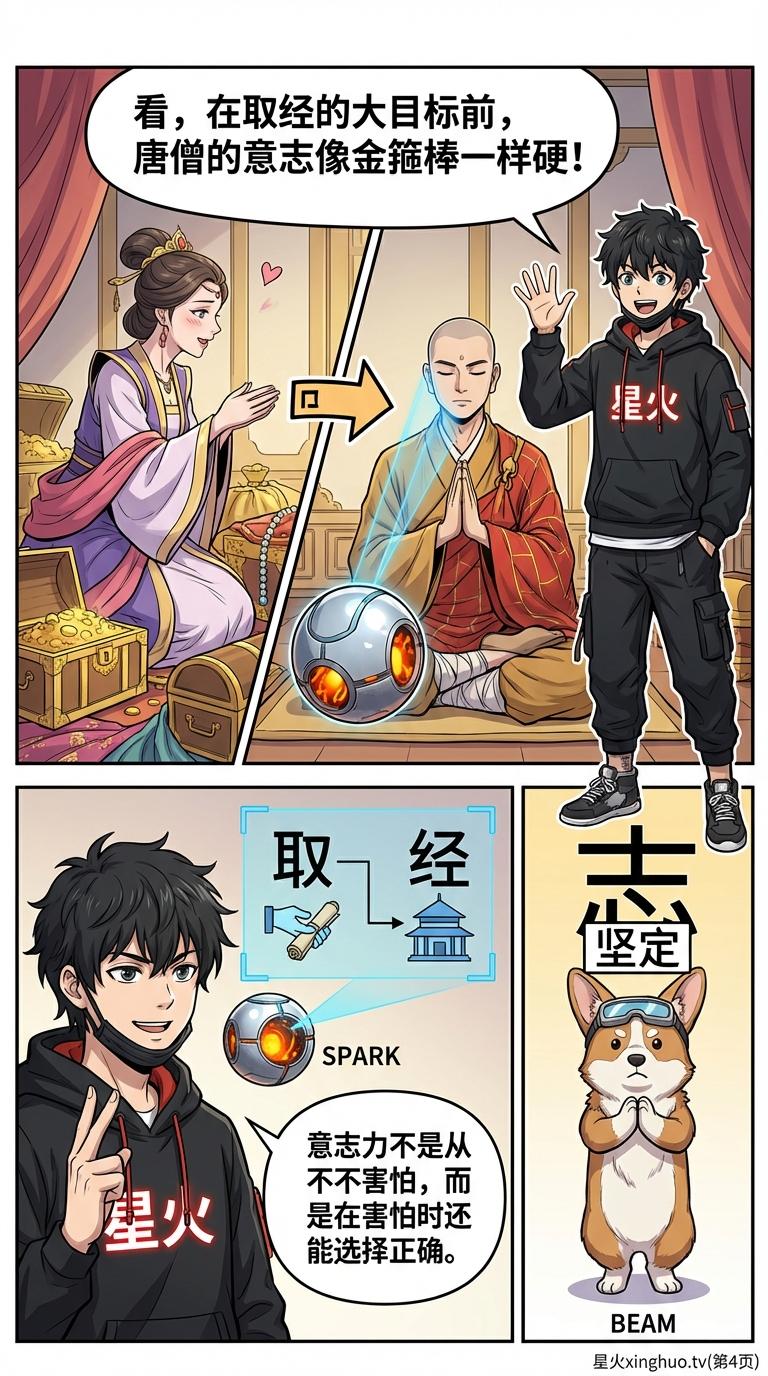 唐僧意志力分析：心理学解读与语文考点解析 | 西游记人物研究 - 第 4 页