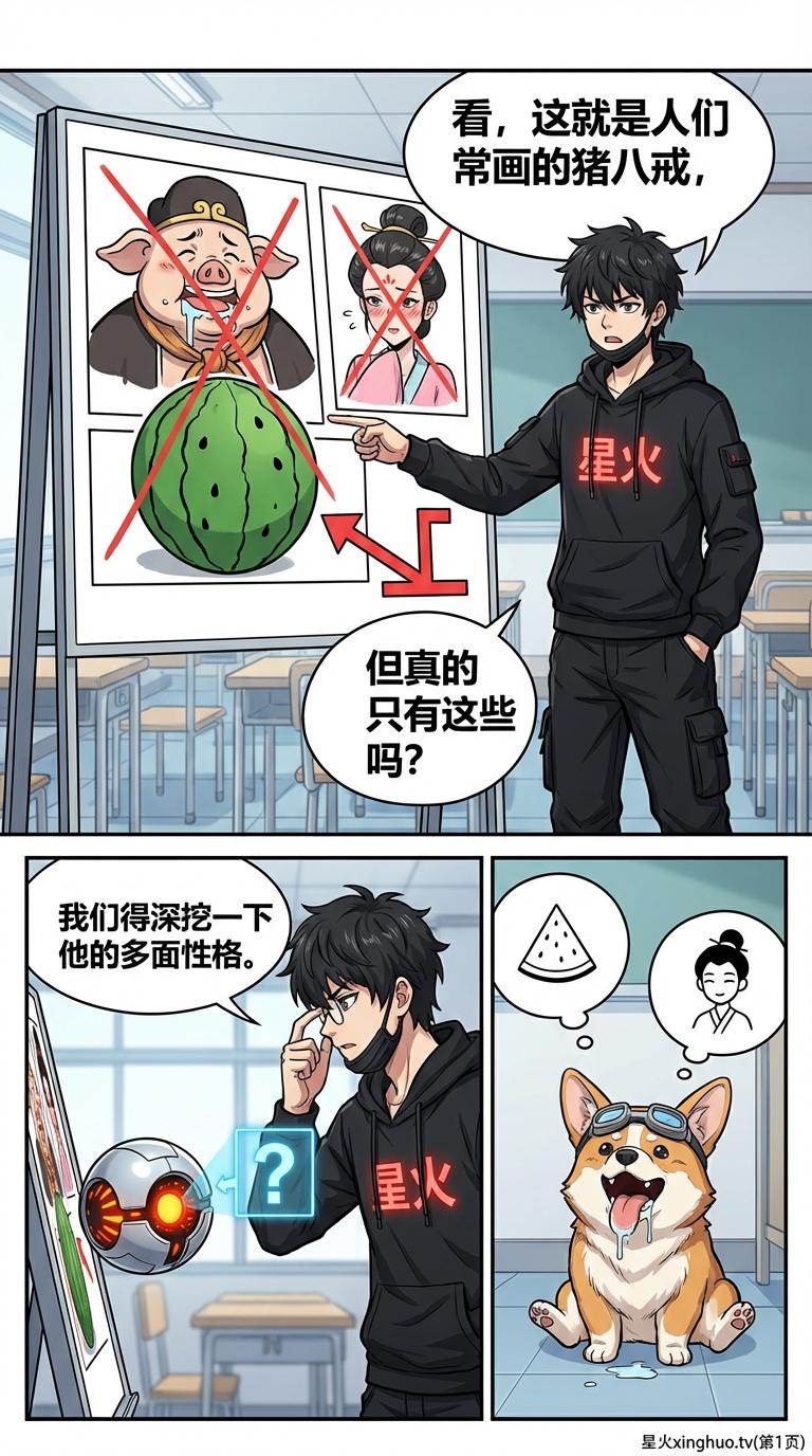 猪八戒人物形象分析：性格特点、文学意义与教学解读