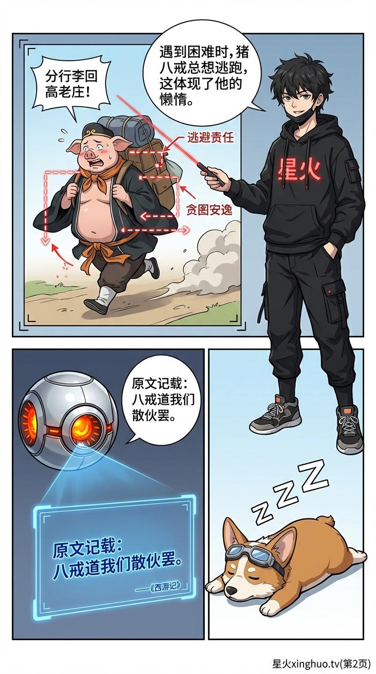 猪八戒人物形象分析：性格特点、文学意义与教学解读 - 第 2 页