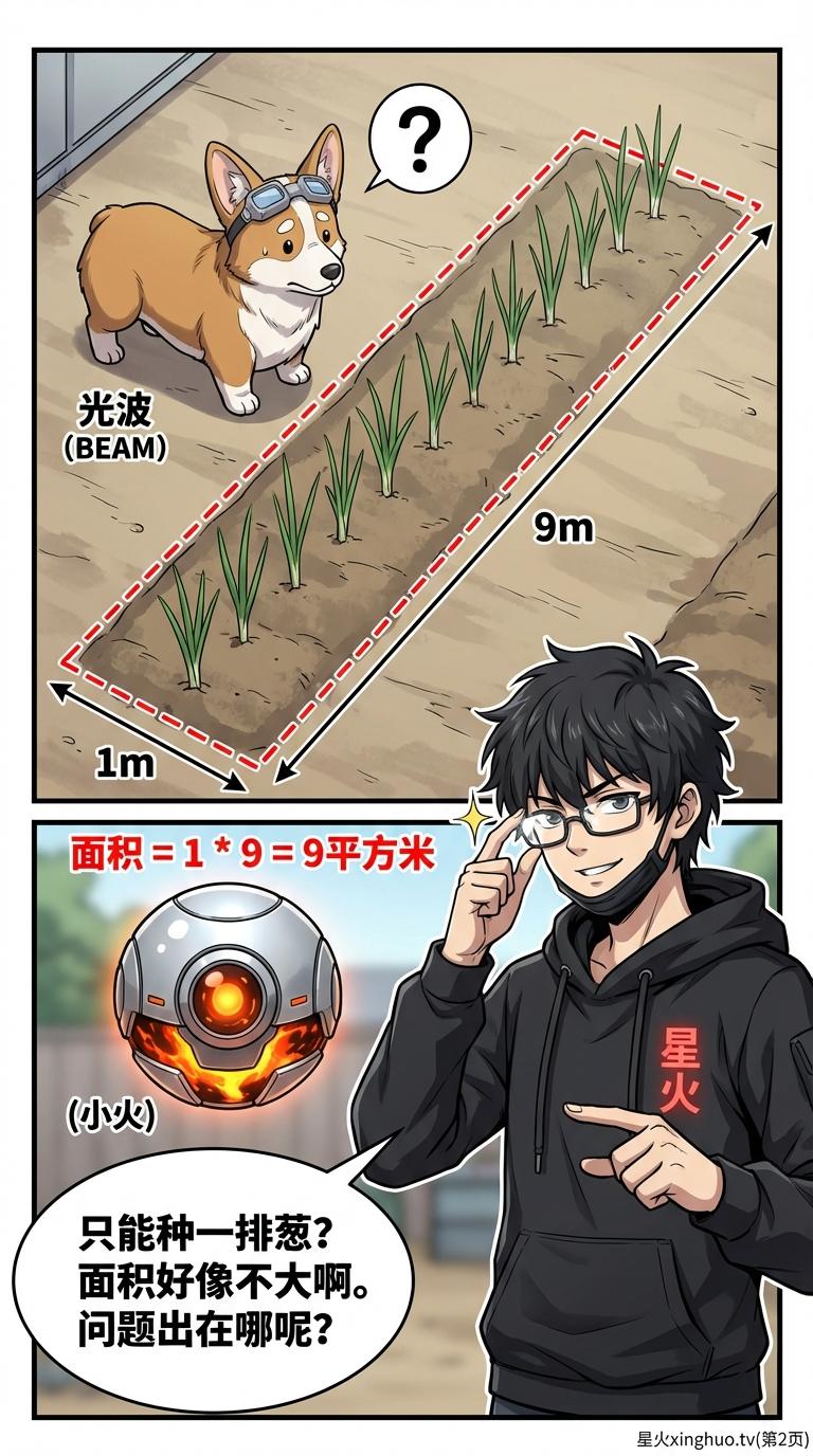 周长与面积的关系解析：概念、经典反例与练习题 | 数学几何教学 - 第 2 页