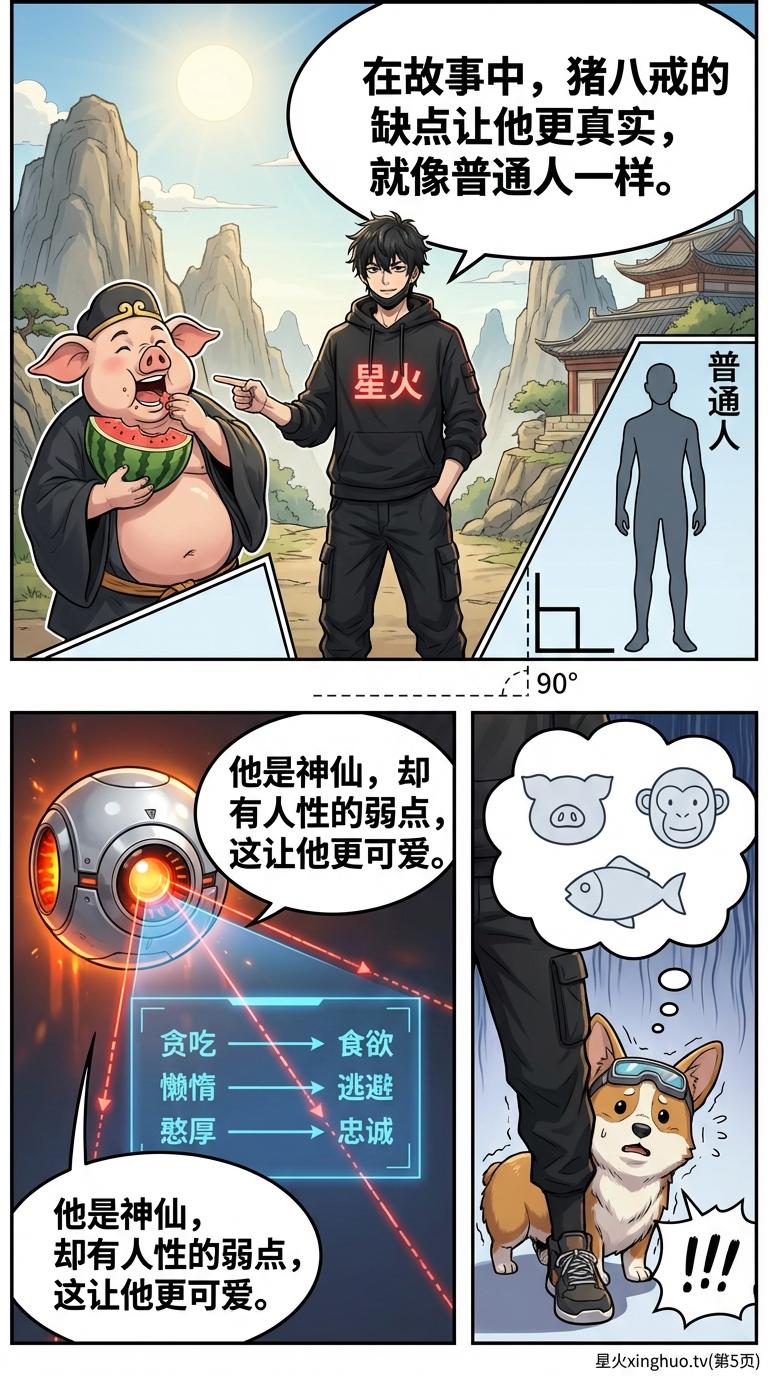 猪八戒人物形象分析：性格特点、文学意义与教学解读 - 第 5 页