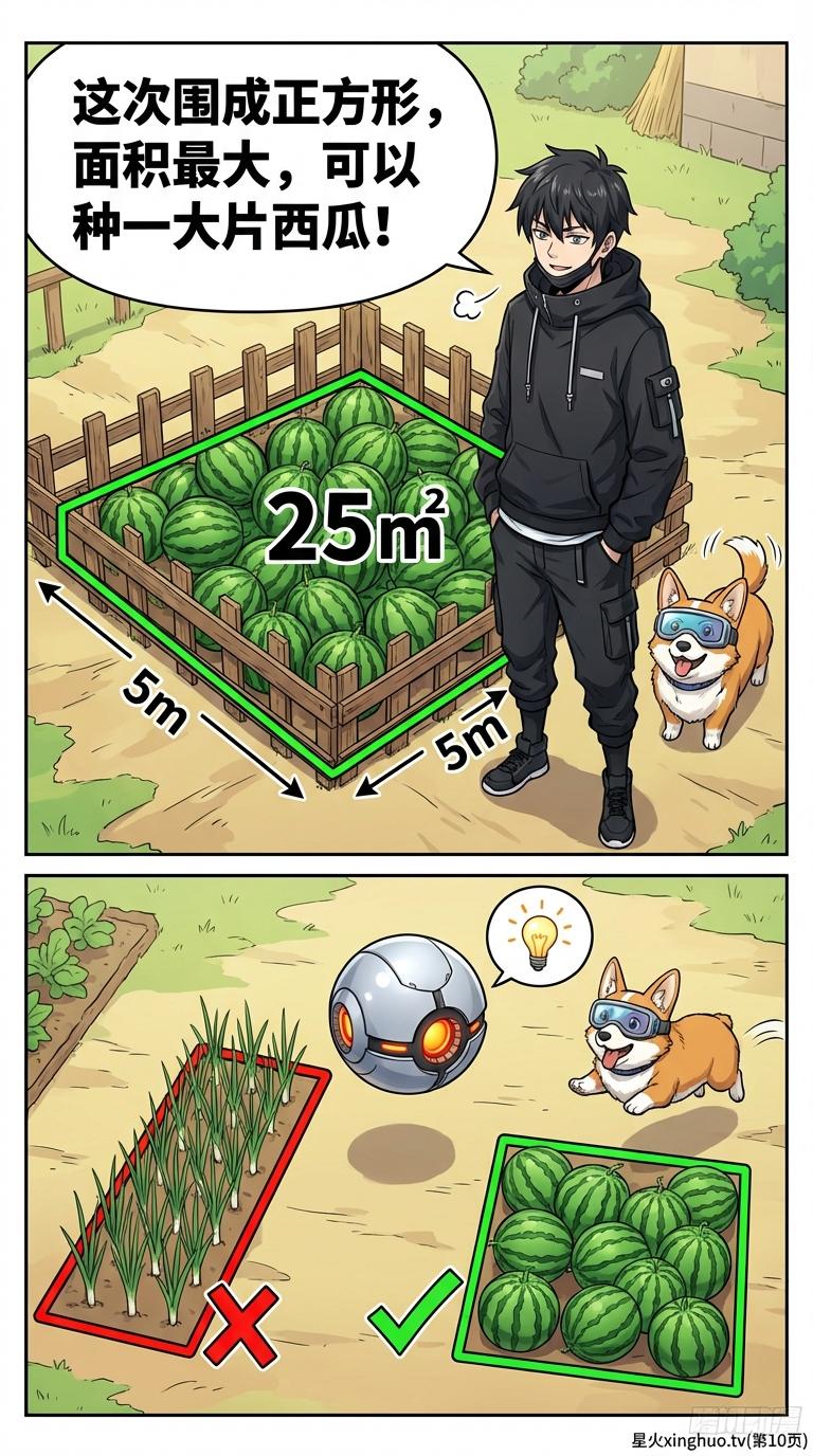 周长与面积的关系解析：概念、经典反例与练习题 | 数学几何教学 - 第 10 页