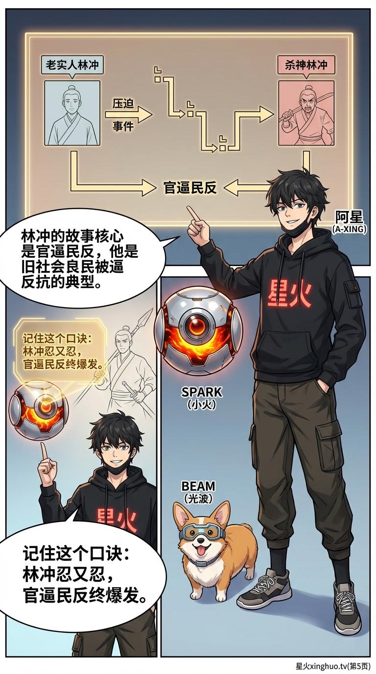 林冲性格转变分析：从隐忍到反抗的历程解析 | 水浒传人物研究 - 第 4 页