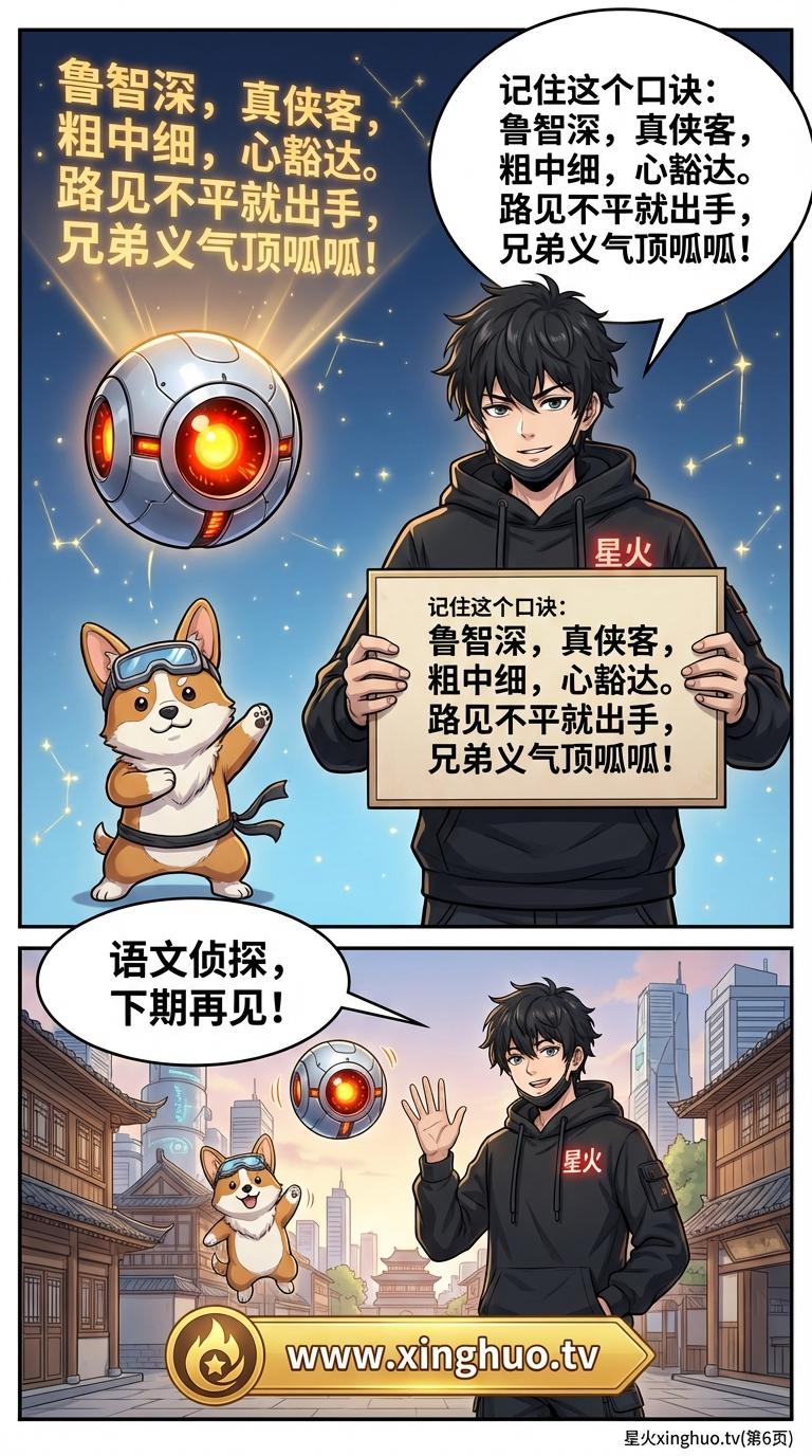 鲁智深人物解析：侠客精神、性格特点与中考高考文学考点梳理 - 第 6 页