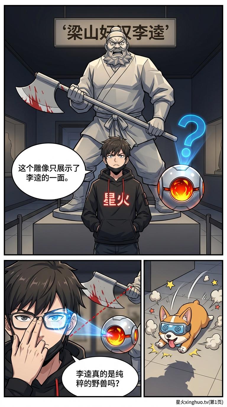 李逵性格分析：水浒传中的盲从与悲剧 | 人物深度解读