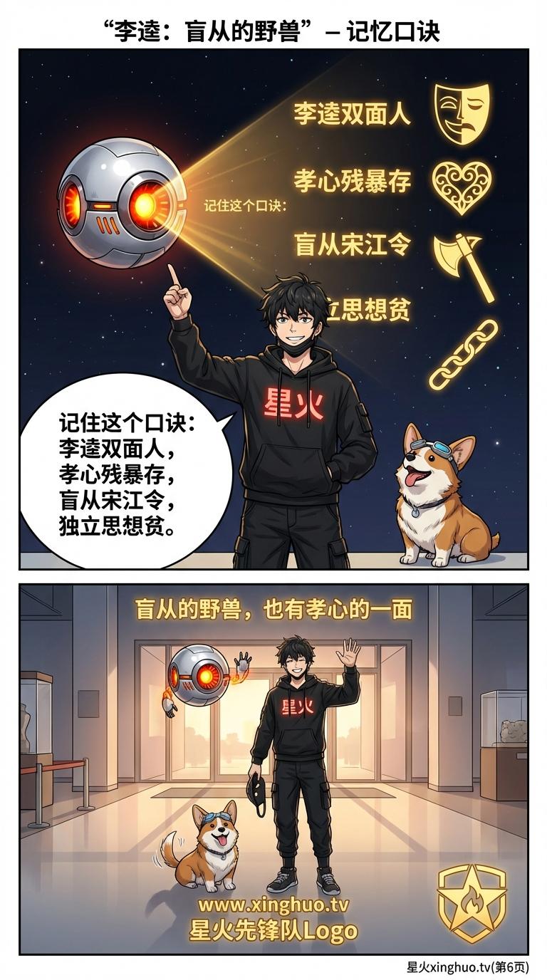 李逵性格分析：水浒传中的盲从与悲剧 | 人物深度解读 - 第 6 页