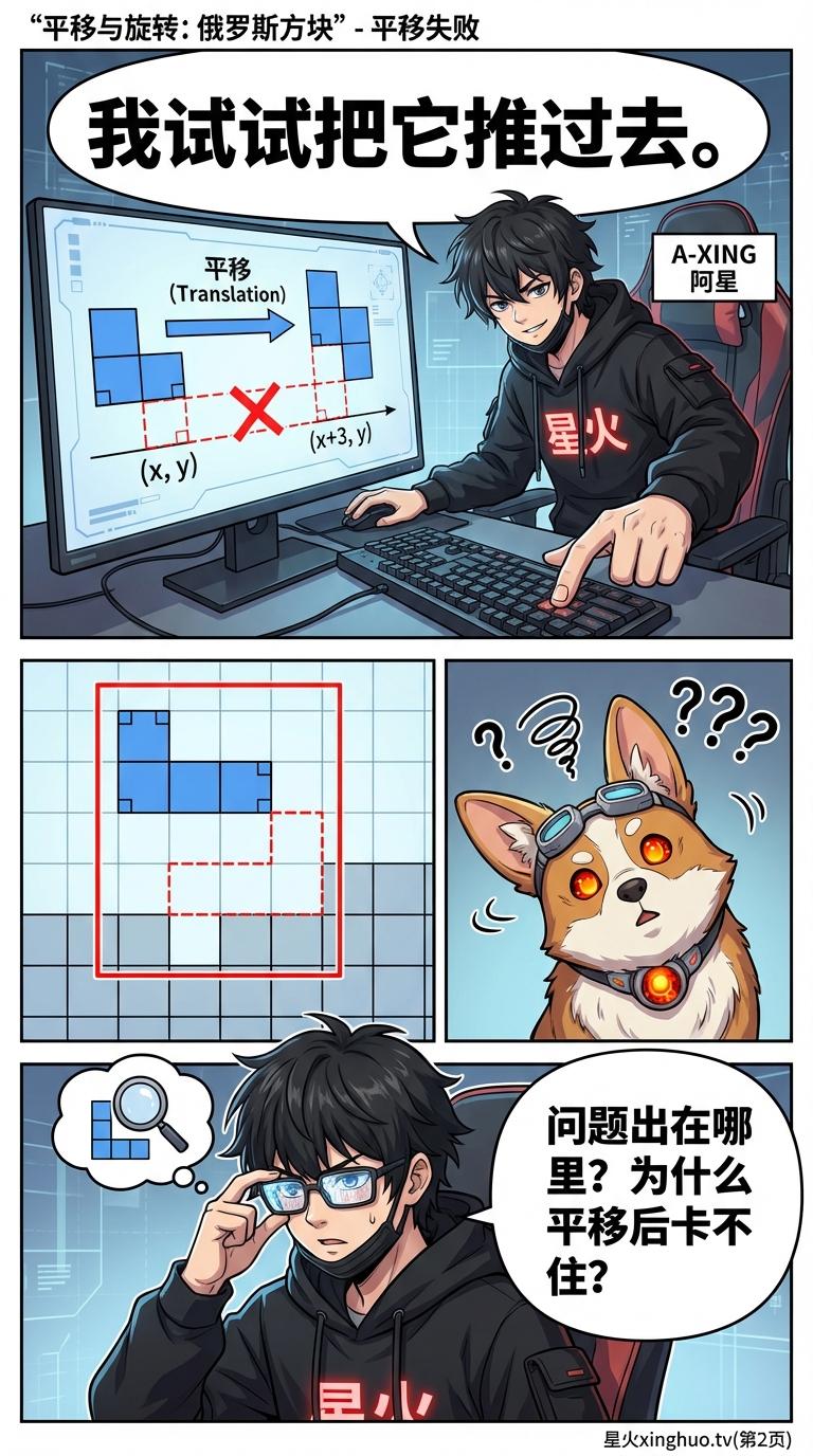 平移与旋转详解：俄罗斯方块中的几何运动 | 数学教学文章 - 第 2 页