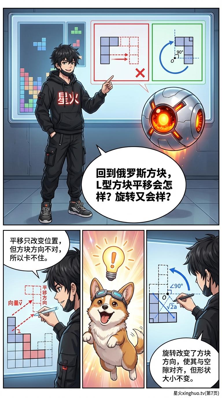 平移与旋转详解：俄罗斯方块中的几何运动 | 数学教学文章 - 第 7 页