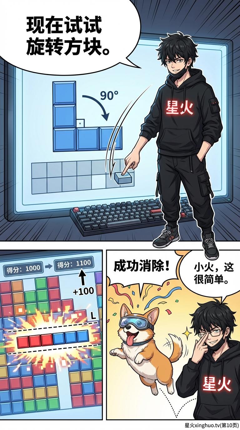 平移与旋转详解：俄罗斯方块中的几何运动 | 数学教学文章 - 第 10 页