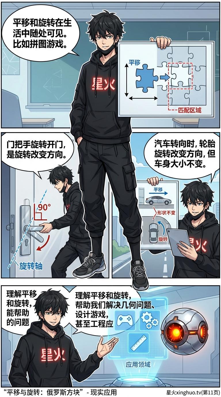 平移与旋转详解：俄罗斯方块中的几何运动 | 数学教学文章 - 第 11 页