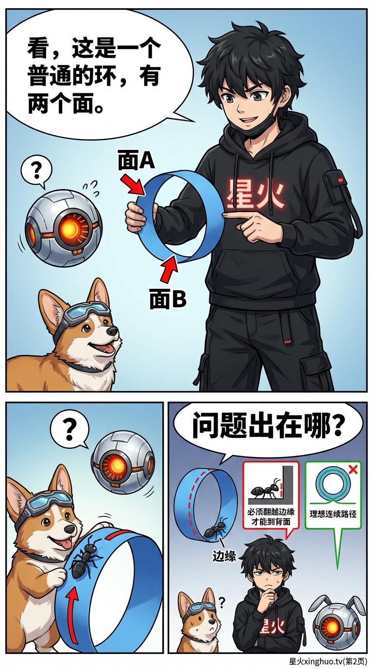 莫比乌斯环制作与原理详解：单侧曲面与无限循环的数学奥秘 - 第 2 页