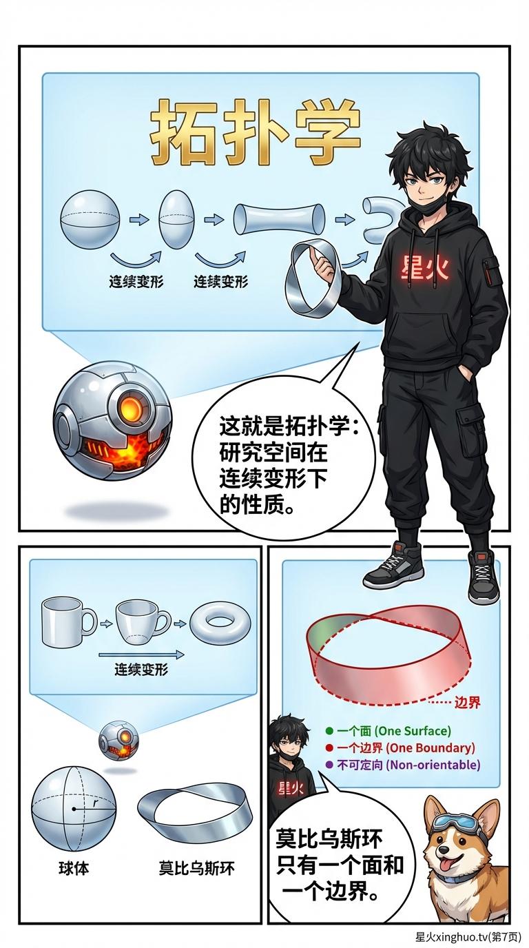莫比乌斯环制作与原理详解：单侧曲面与无限循环的数学奥秘 - 第 7 页
