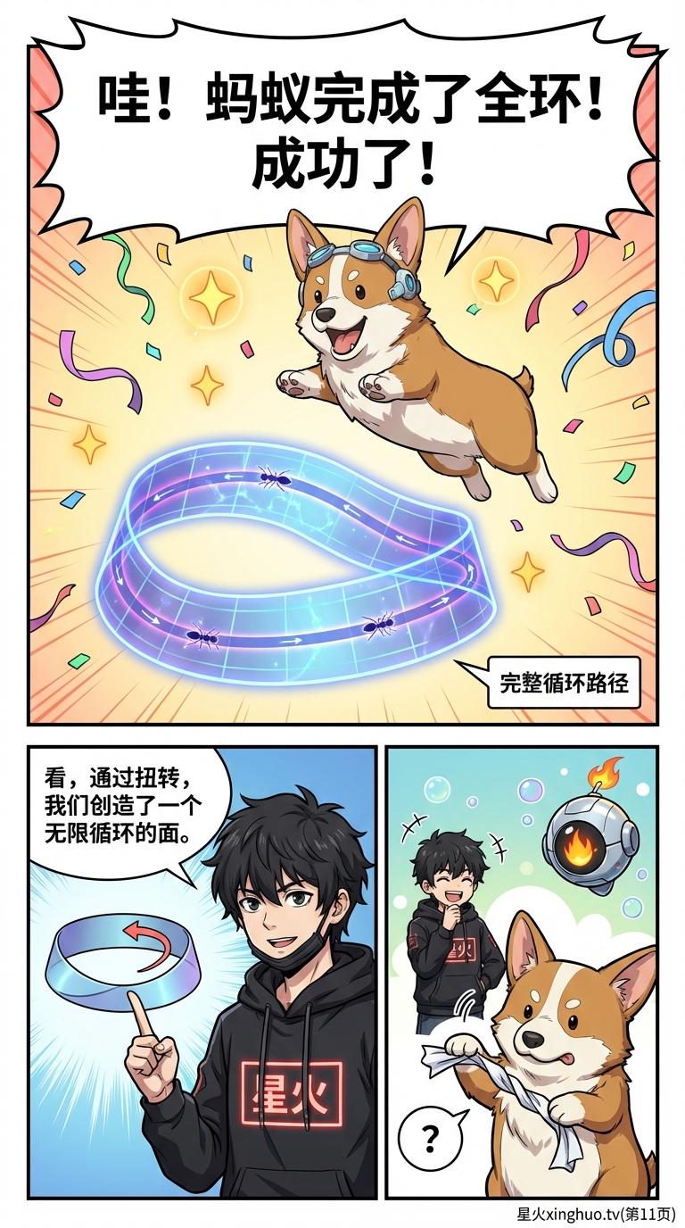 莫比乌斯环制作与原理详解：单侧曲面与无限循环的数学奥秘 - 第 11 页