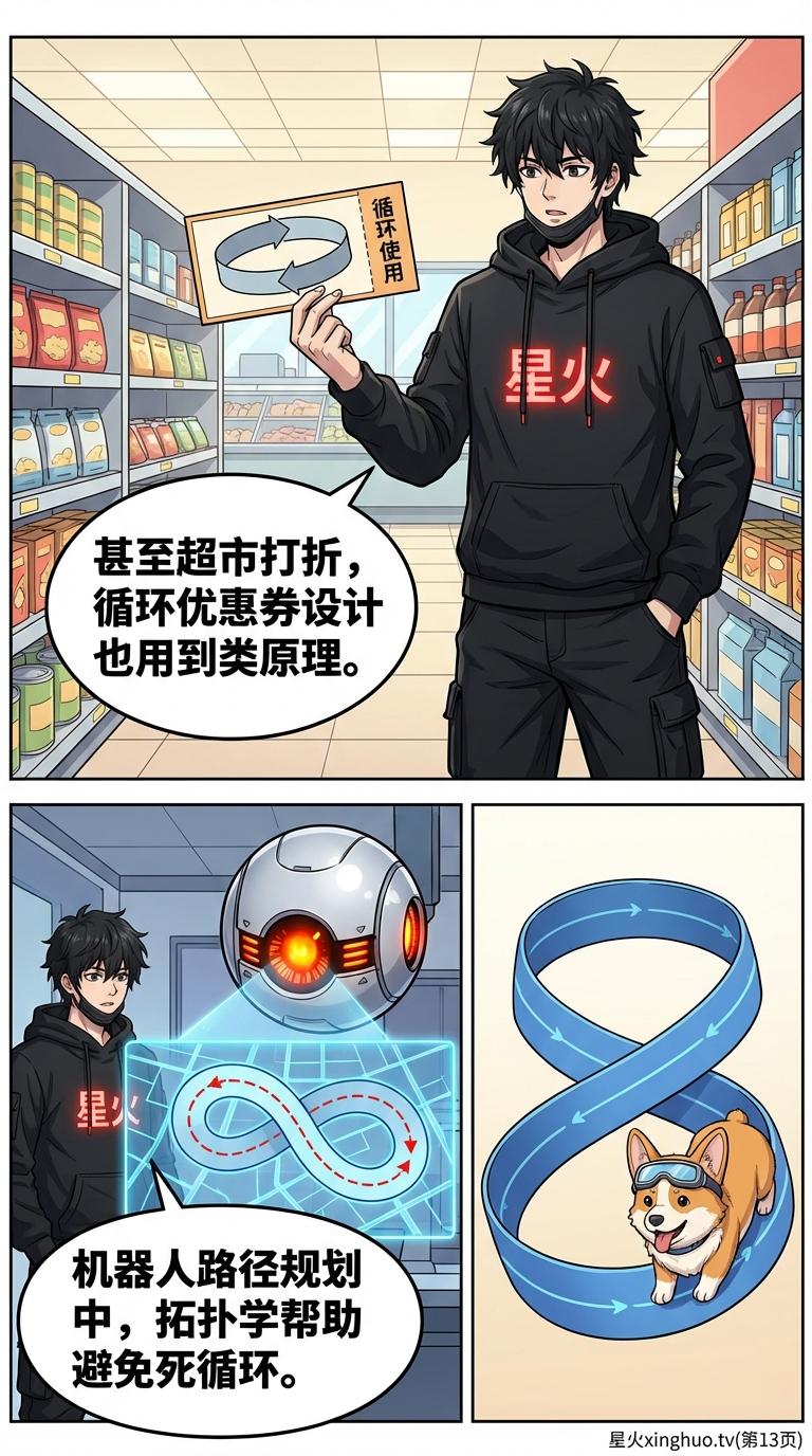 莫比乌斯环制作与原理详解：单侧曲面与无限循环的数学奥秘 - 第 13 页