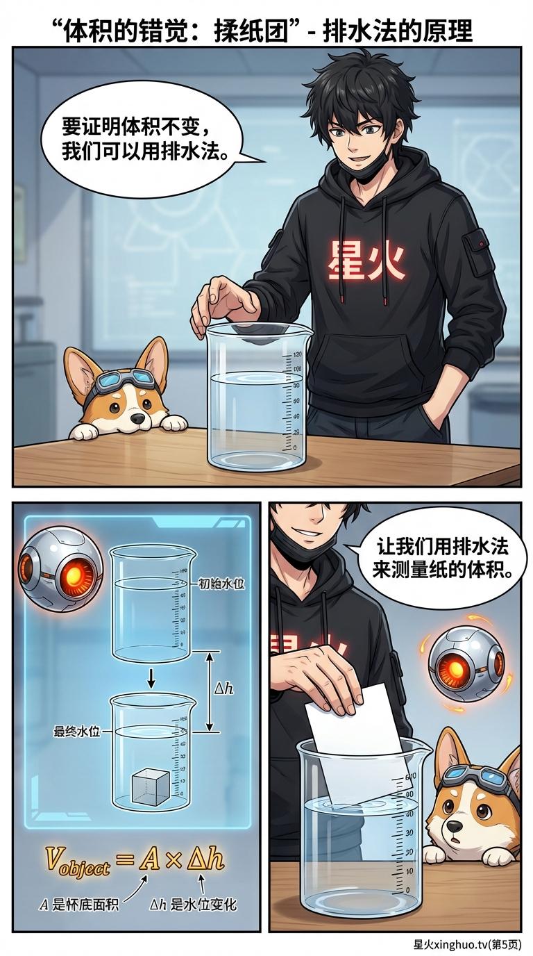 体积的错觉：揉纸团实验原理与几何直观教学详解 - 第 5 页