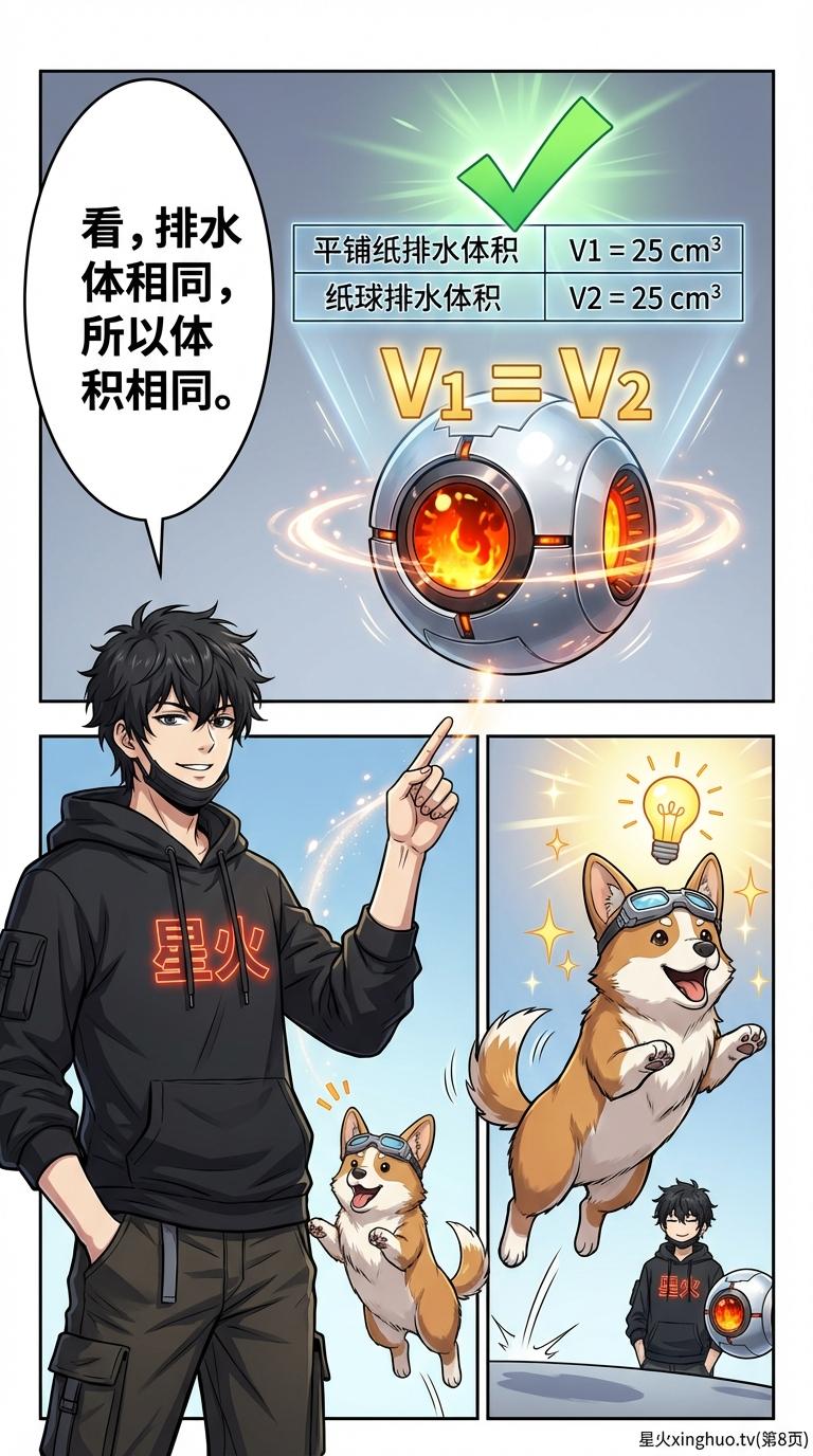 体积的错觉：揉纸团实验原理与几何直观教学详解 - 第 8 页