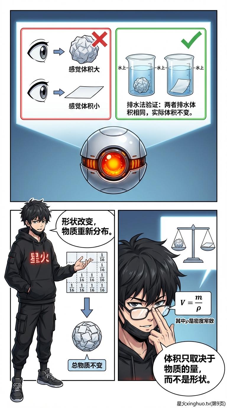 体积的错觉：揉纸团实验原理与几何直观教学详解 - 第 9 页