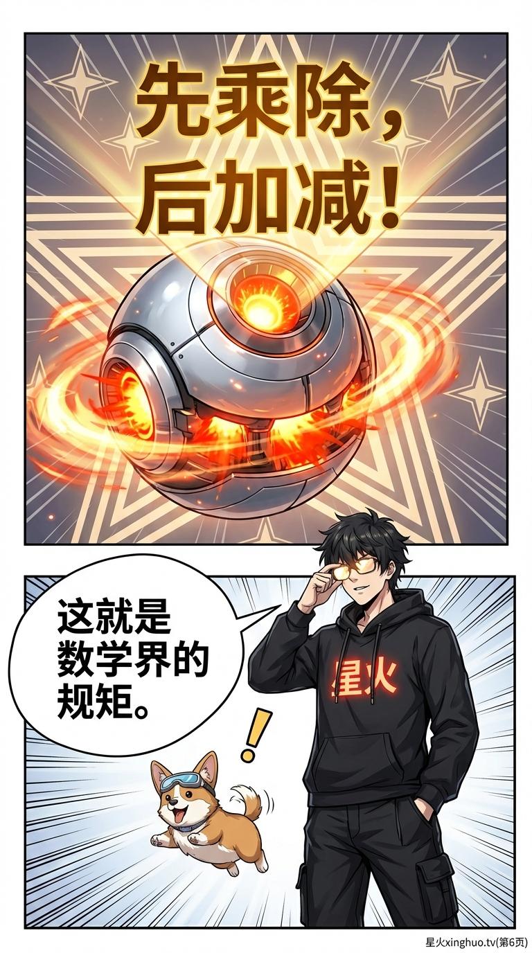 四则运算顺序详解：先乘除后加减规则与练习题 | 小学数学 - 第 6 页