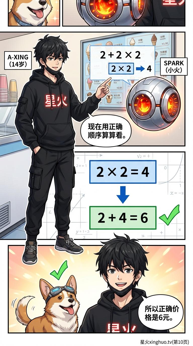 四则运算顺序详解：先乘除后加减规则与练习题 | 小学数学 - 第 10 页