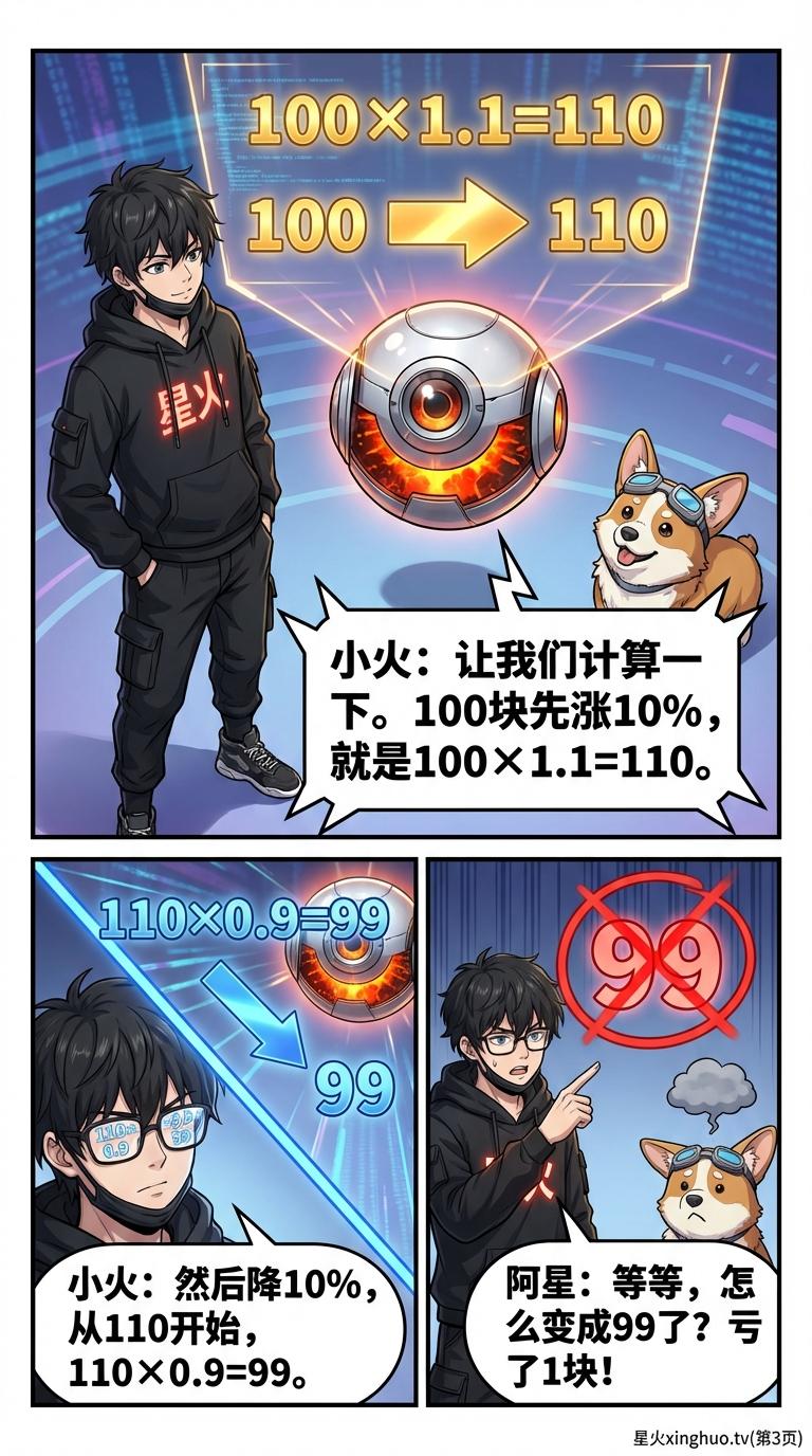 百分数涨价降价计算详解：小学数学应用题与生活实例 - 第 3 页