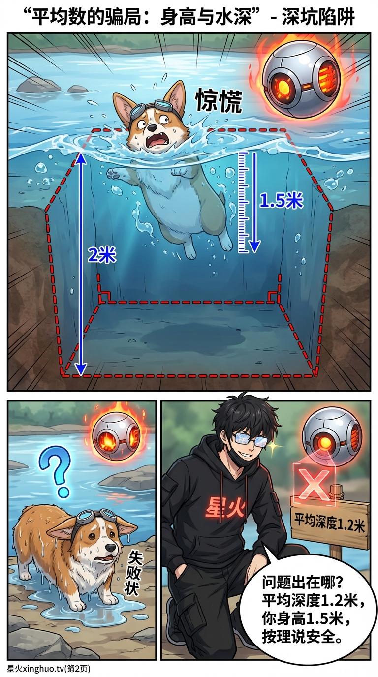 平均数陷阱解析：从身高水深实例学习统计思维（数学应用） - 第 2 页