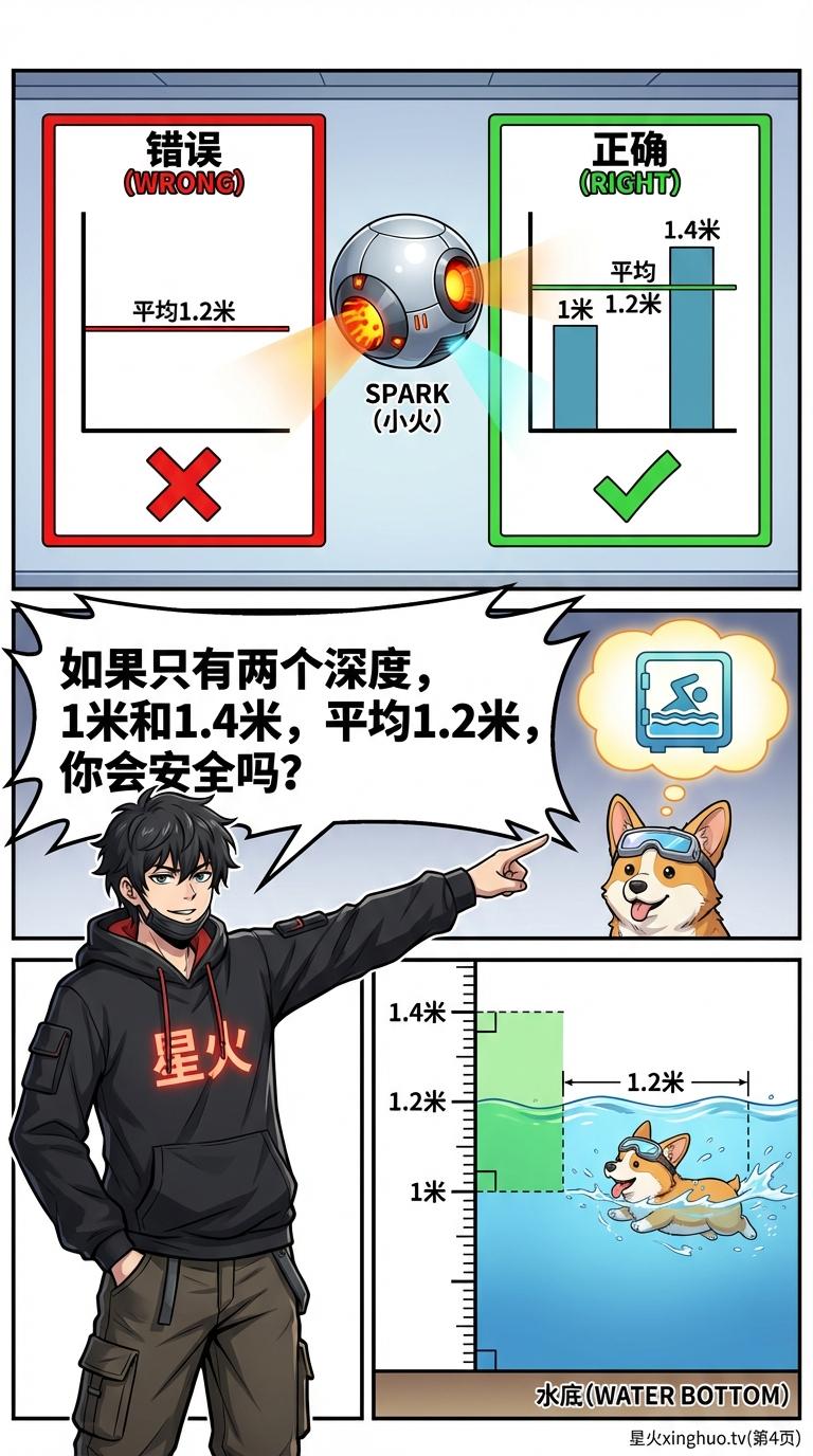 平均数陷阱解析：从身高水深实例学习统计思维（数学应用） - 第 4 页