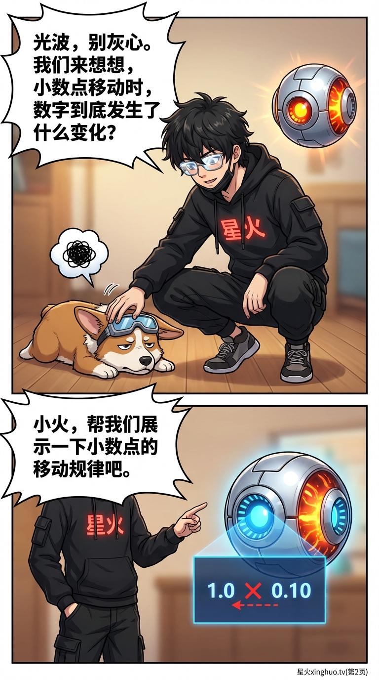 小数点移动规律详解：数值变化原理与练习题（小学数学） - 第 2 页