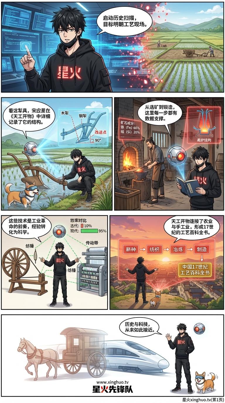 《天工开物》详解：明代科技百科全书与作者宋应星介绍