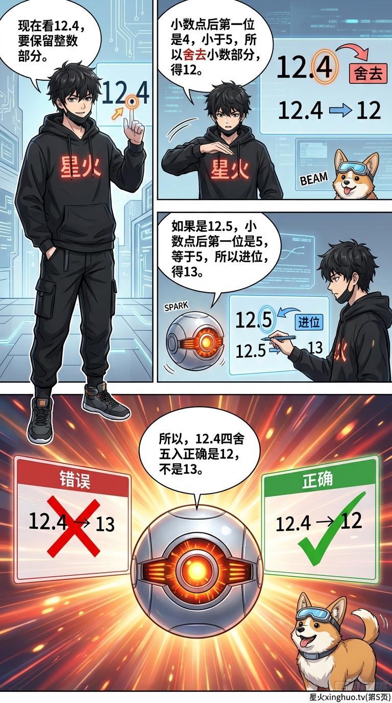 四舍五入计算技巧详解：小学数学方法与商家反向操作实例 - 第 5 页