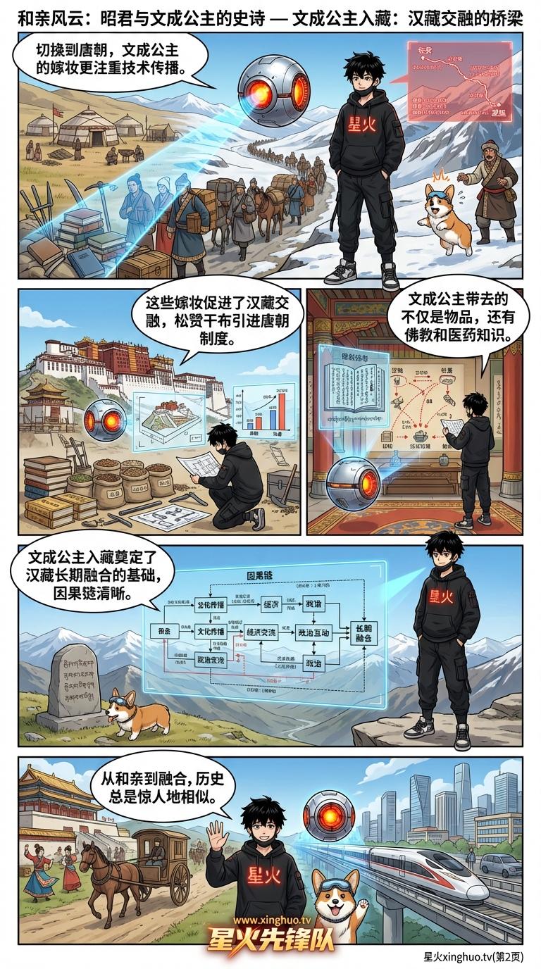 昭君出塞与文成公主入藏对比解析：历史背景、过程与意义 - 第 2 页