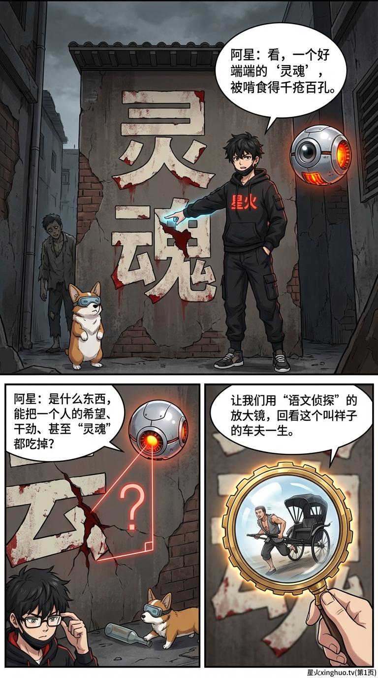 祥子人物分析：性格命运解读与社会批判 | 骆驼祥子深度解析