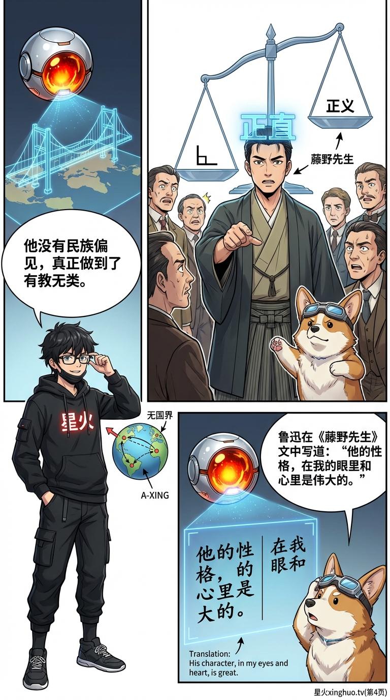 藤野先生与鲁迅的师生情解析：历史背景、课文分析与教育意义 - 第 4 页