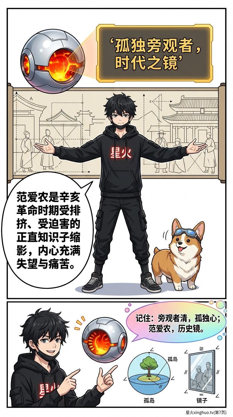 范爱农人物解析与鲁迅《范爱农》赏析：文学形象与社会意义 - 第 7 页