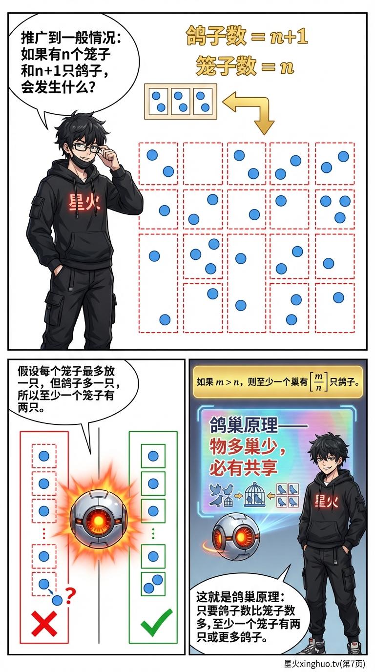 鸽巢原理详解：趣味例子与练习题（小学数学/初中数学） - 第 7 页