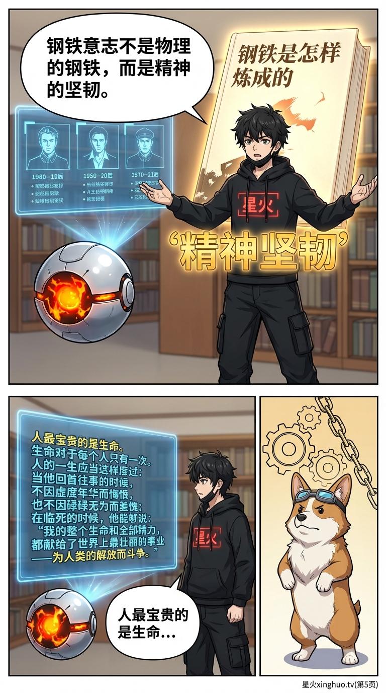 保尔·柯察金人物解析与《钢铁是怎样炼成的》导读：革命精神与文学价值 - 第 5 页