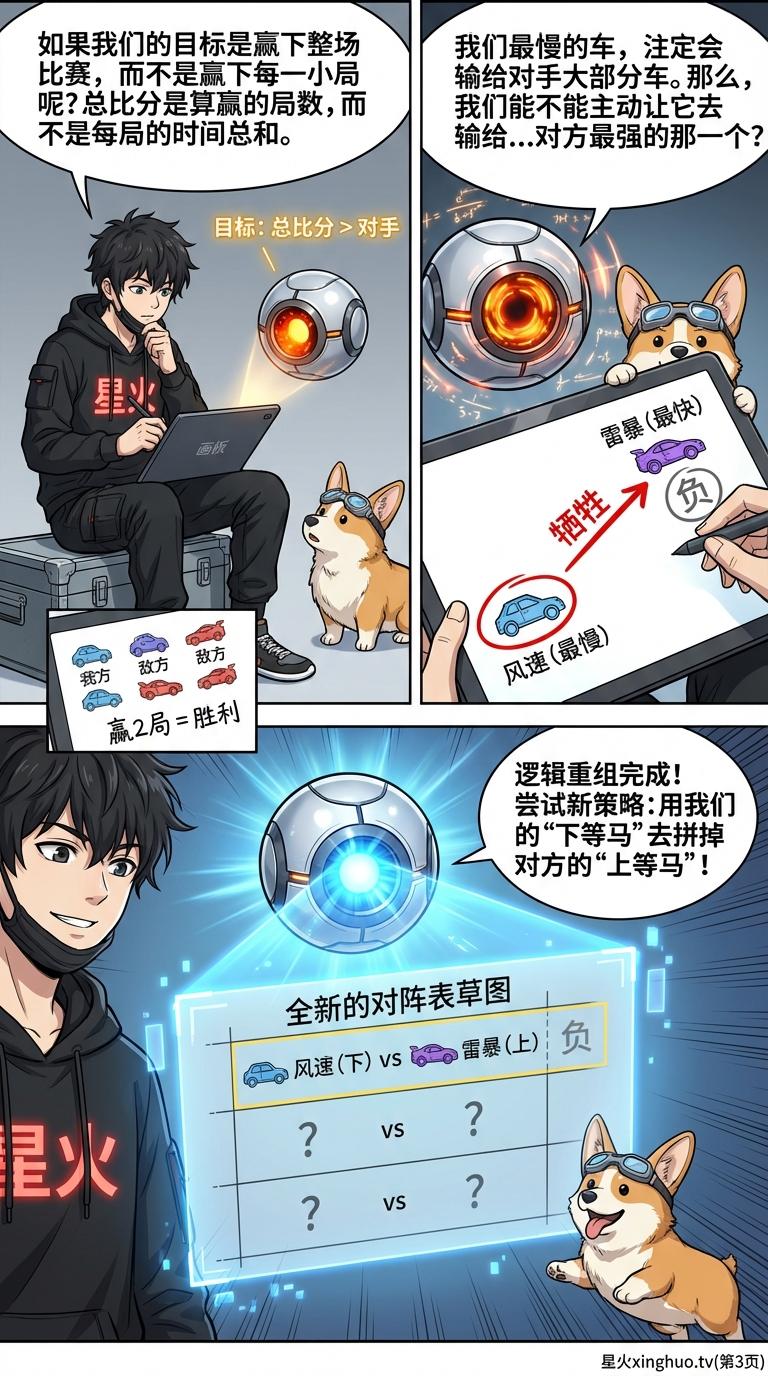 田忌赛马策略详解：数学原理、历史典故与练习题 | 优化策略教学 - 第 3 页