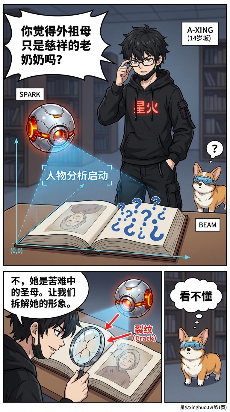 外祖母人物形象解析：苦难叙事与亲情描写的写作技巧 | 历史语文学习指南